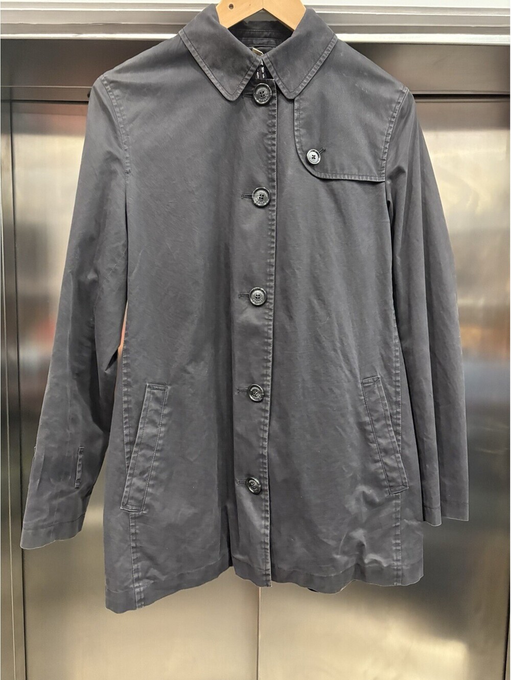 Woman’s Burberry Button Up Coat